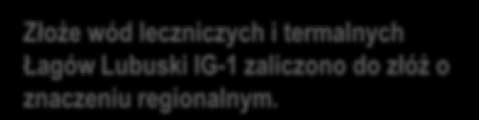 5. Wody podziemne Wody lecznicze solanki i wody termalne Zestawienie złóż wód leczniczych i termalnych udokumentowanych w województwie lubuskim Lp.