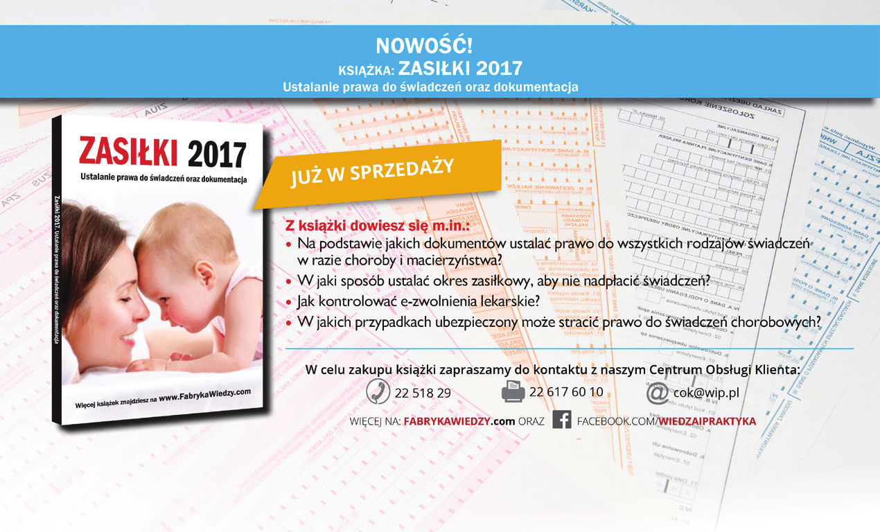 Informator płacowy Długość zasiłku macierzyńskiego za okres urlopu na warunkach urlopu macierzyńskiego w 2017 roku Liczba dzieci przyjętych na wychowanie Przysługujący zasiłek macierzyński w