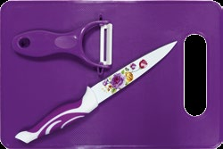 Zestaw noży Lares Nóż szefa kuchni Nóż uniwersalny Nóż do pieczywa Nóż do pizzy NOZ-ZES-1 39,20