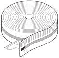 Izolacje Taśma brzegowa Uponor 8x150 Taśma brzegowa Uponor 10x150 Profil dylatacyjny Uponor 10x100 Taśma brzegowa z folią do montowana między posadzką a ścianą. Długość rolki 50 m.