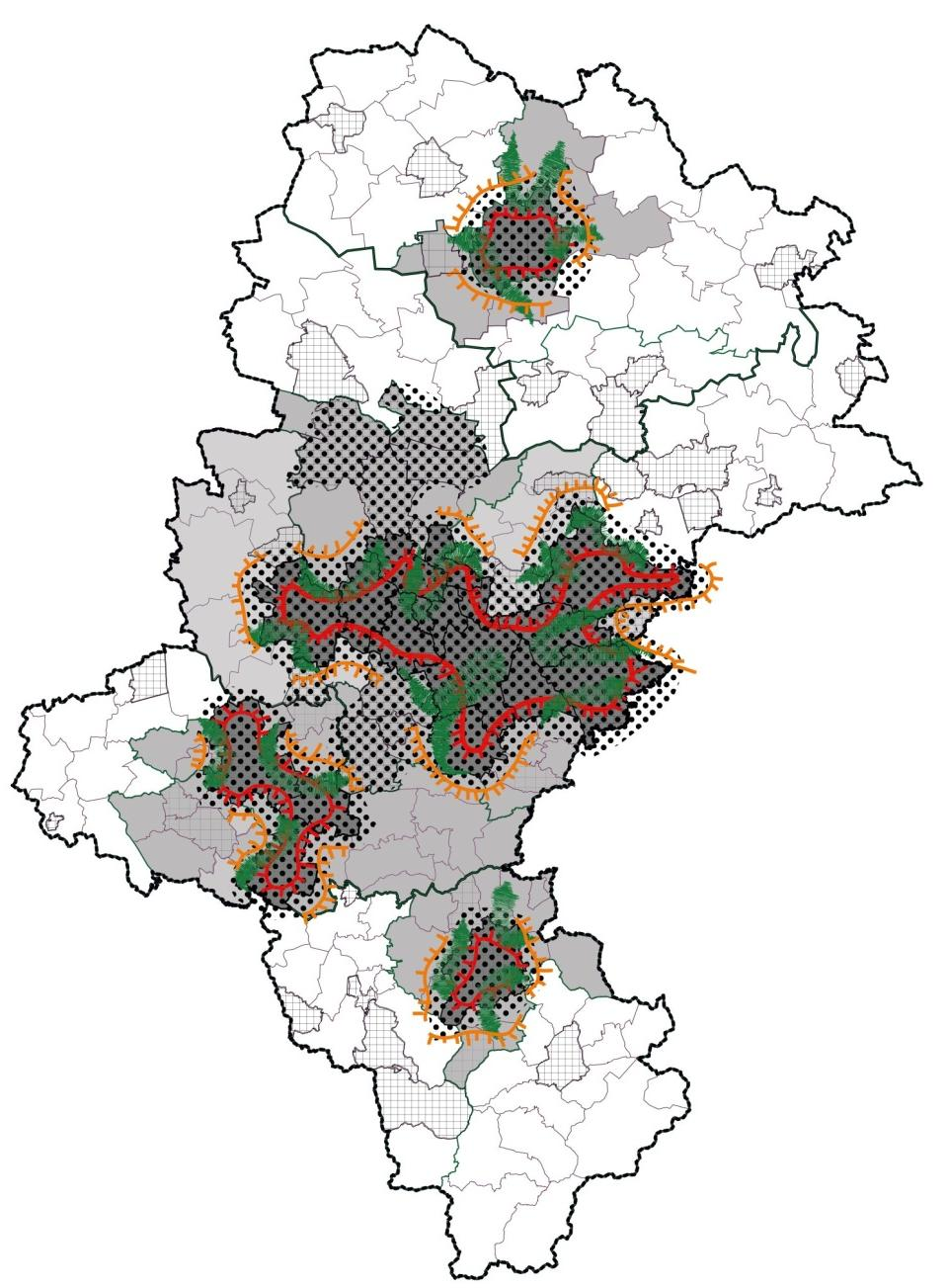 Rekomendacje dla województwa wymiar przestrzenny Cel ogólny C.