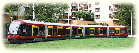 Rozwój sieci tramwajowej (1) w 2011 oddana zostanie do użytku linia tramwajowa na Tarchomin przez Most Północny.