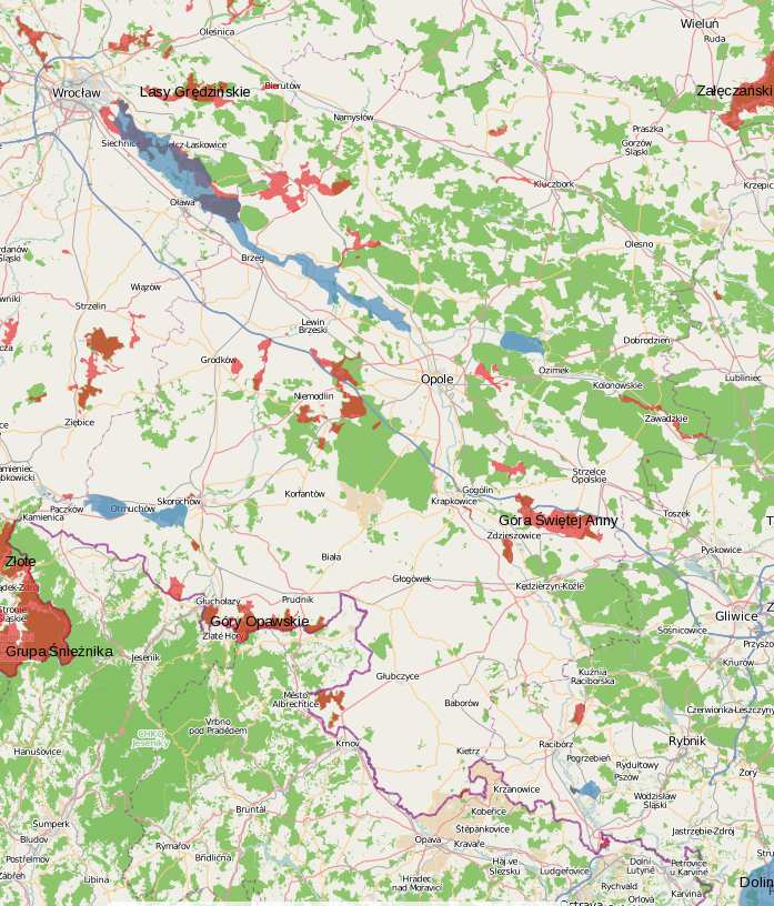 w sprawie ustanowienia stref ochrony ujęć i źródeł wody pitnej dla miasta Wrocławia), oraz proponowane zlewnie ochronne rzeki Prosny i Widawy. Rysunek 2.