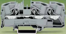 Z àczki listwowe 16 (25 l ) mm 2 grupa 2016 S 0,5 16 (25 l )mm 2 ➊ AWG 20 4 800 V/8 kv/3 600 V, 85 A U 76 A (90 A) 600 V, 85 A 2 szerokoêç z àczki 12 mm / 0.472 in L 18 20 mm / 0.