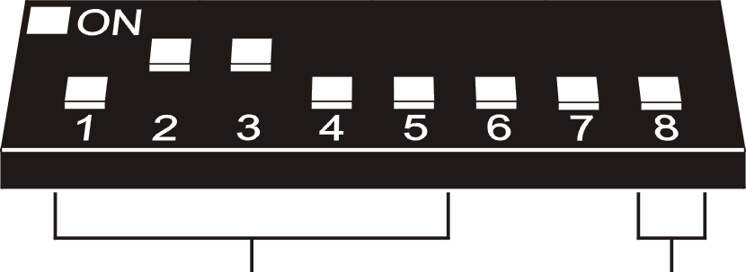 CA-64SR SATEL 3 Numer przełącznika 1 2 3 4 5 Wartość liczbowa 1 2 4 8 16 (dla przełącznika w pozycji ON) Tabela 1. Pięć przełączników pozwala nadać adresy 32 ekspanderom (liczby od 0 do 31).