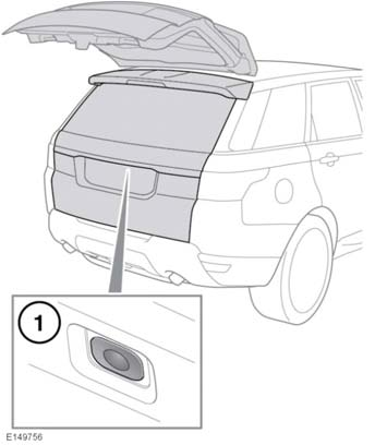 Dostęp do pojazdu 1. Przełącznik zwalniania pokrywy bagażnika: nacisnąć w celu zwolnienia, a następnie podnieść pokrywę bagażnika, aby otworzyć.