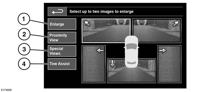 Kamery SYSTEM KAMER DOOKÓLNYCH Wykrywanie przeszkód i szacowanie ich odległości od pojazdu podczas wykonywania manewrów należy do obowiązków kierowcy. 1.
