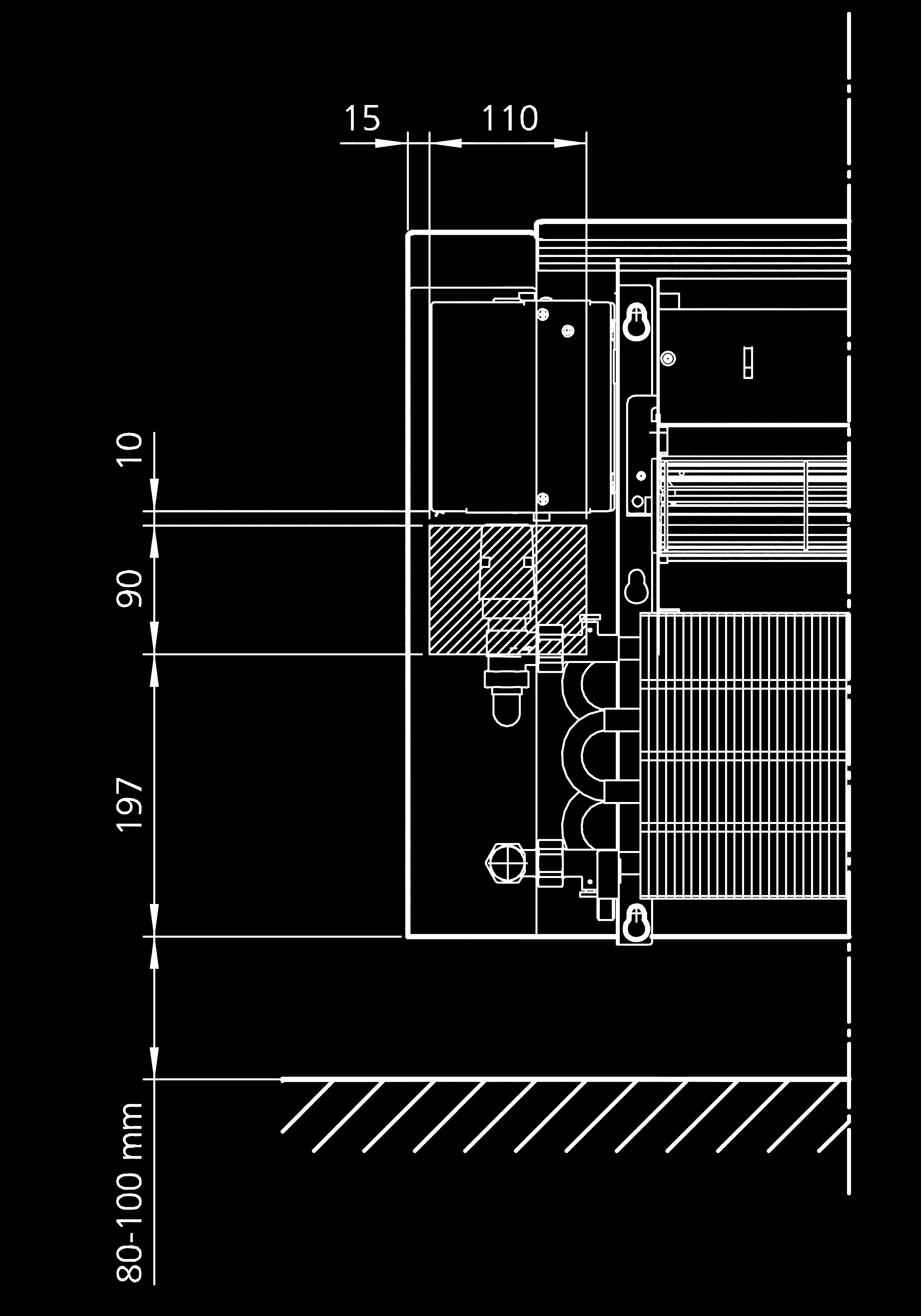 (akcesoria) 6Siłownik termoelektryczny 24 V (akcesoria)