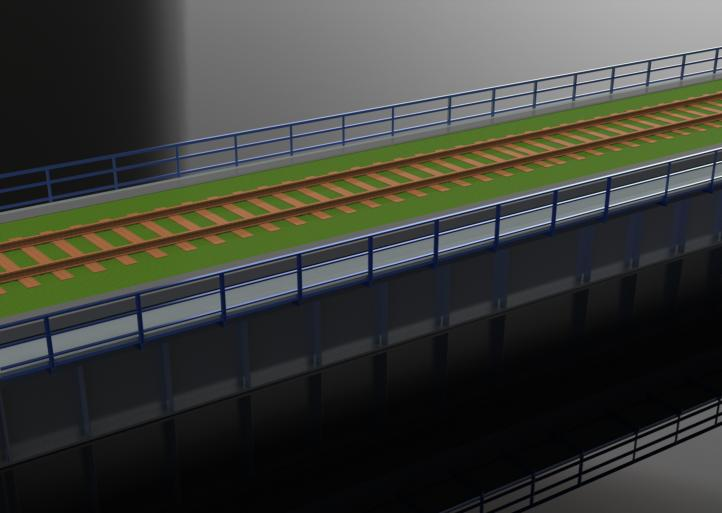 machinery Conclusions Model of the rail viaduct CAD model was based