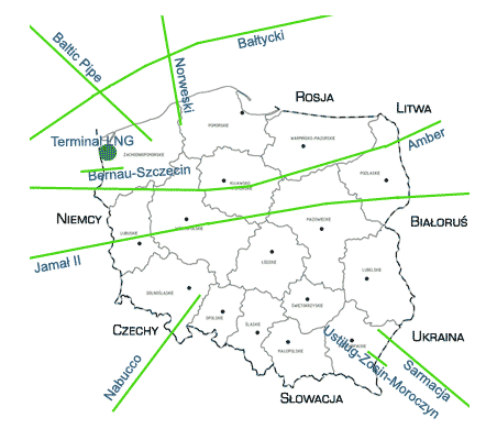 790 Bartłomiej PĄCZEK do Polski, które związane były głównie z projektami budowy gazociągów.