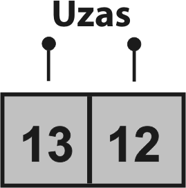 1) AR640, AR650, AR680 - opis zacisków Tabela 7 a.2) AR600 - opis zacisków Tabela 7 gniazdo PRG dostępne jest od góry obudowy a.