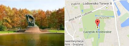 Miejsca odwiedzane w Warszawie # Łazienki Królewskie Wykres. Miejsca odwiedzane w Warszawie: Łazienki Królewskie 00-0 (w %) W 0 r.