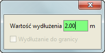 Podstawy zadanymi w układzie lokalnym, zawsze należy przeprowadzić kontrolę poprawności obciążeń po operacji i w razie konieczności zmienić im odpowiednio znaki. 3.