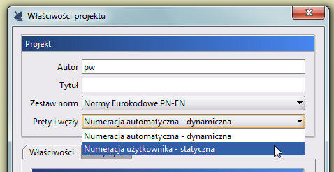 6 OBCIĄŻENIE NACIĄGIEM (SPRĘŻENIEM) Obciążenia prętów naciągiem/sprężeniem: Naciąg/sprężenie pręta. Obowiązuje dla całości pręta, nie może być sprężona jedynie część pręta.