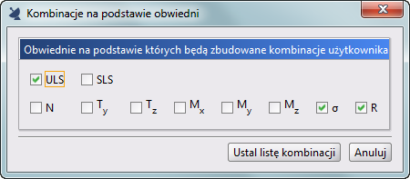 kombinacje powtarzające się.