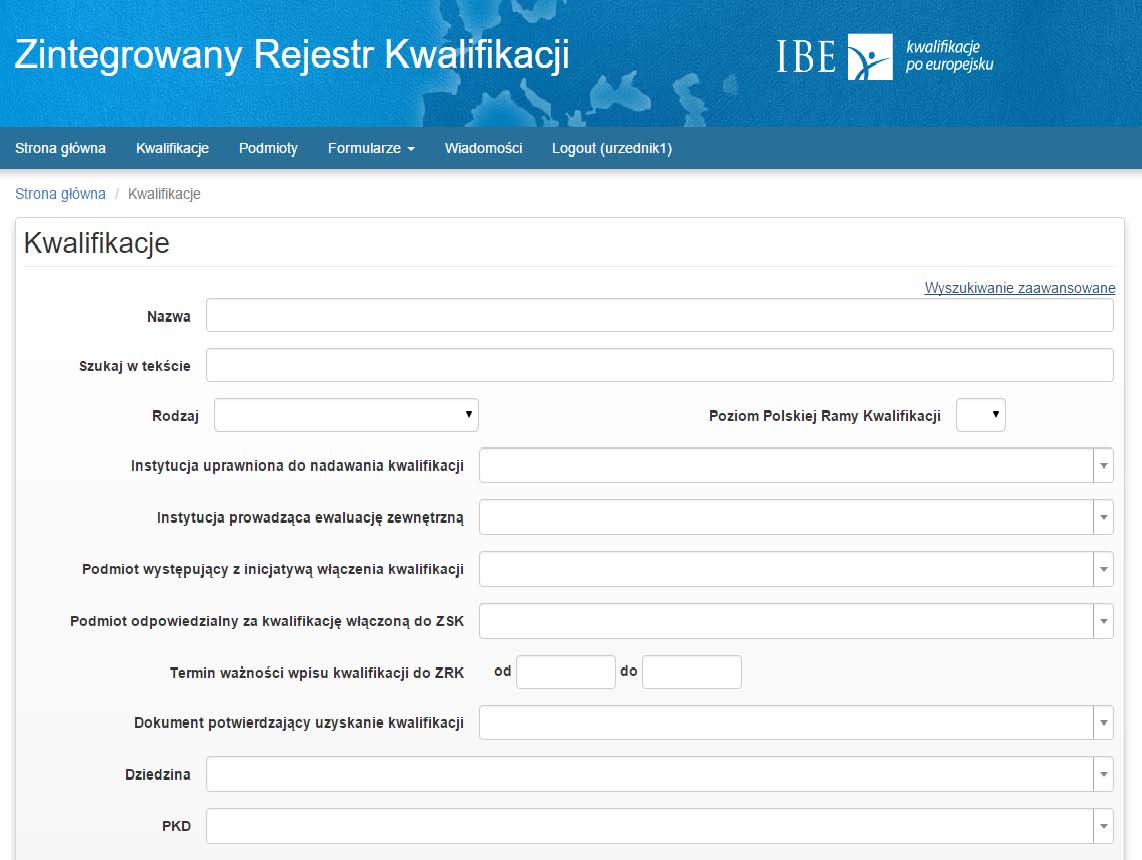 System informatyczny ZRK