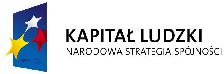 Projekt współfinansowany przez Unię Europejską w ramach Europejskiego Funduszu Społecznego Pośrednictwo pracy, SPECYFIKACJA ISTOTNYCH WARUNKÓW ZAMÓWIENIA 1.