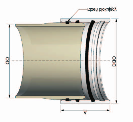 Rury ciśnieniowe i kształtki biaxialne PN6- FLOWTITE typu FB PN6,, (bar) DN OD max Dane rury typu FB SN 5000 N/m 2 SN 000 N/m 2 ODC k Dane łącznika typu FBC PN 6 (bar) PN (bar) PN (bar) PN (bar) PN 6