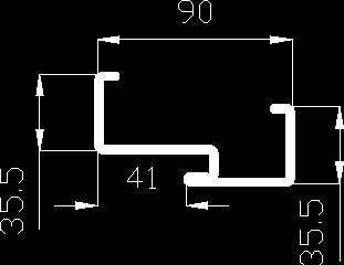 7, regulowanych, trzyczêœciowych 2 zamki wpuszczane (3-bolcowe) 3 specjalne bolce antywywa eniowe Galena Plus OŒCIE NICA wykonana z kszta³towników z blachy stalowej pe³na sk³adana,