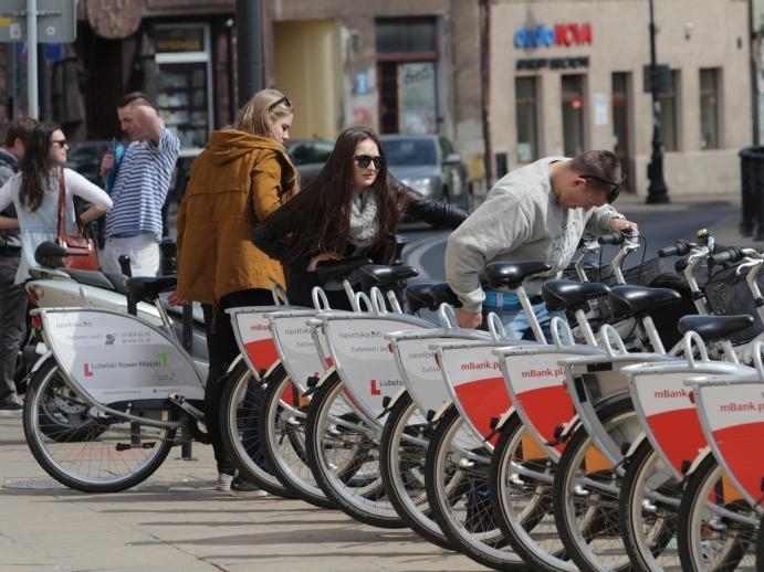 Transport podwojenie systemu Lubelskiego Roweru Miejskiego: dziś liczy on 891 rowerów i 90 stacji, w tym dwie z rowerami dziecięcymi (to trzeci największy system