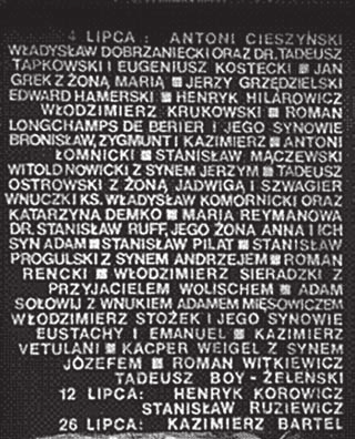 przesłuchaniu 40 osób zostało rozstrzelanych na Wzgórzach Wuleckich we Lwowie. Jednym z nich był profesor Krukowski. Jego symboliczny grób znajduje się w grobowcu żony na Powązkach w Warszawie.