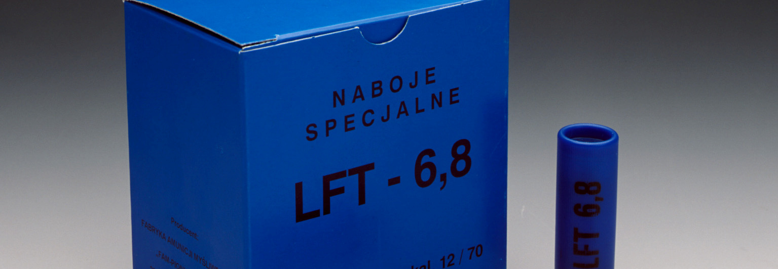 odległości 35m 1470 J Skupienie - z odległości 35 m min. 50% trafień w kole o średnicy 60 cm ZASIĘG NIEBEZPIECZNEGO RAśENIA OK. 230 M.