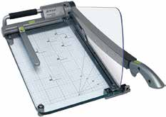 GILOTYNY wskaźnik LASEROWY Gilotyna ClassicCut CL 0 REXEL Gilotyna z ogranicznikiem formatu i no em stalowym. Docisk papieru za pomoc¹ listwy z elastycznego tworzywa.