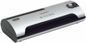 LAMINATORY + Laminator OL290 Niewielki laminator biurowy. Technologia 4 gorących wałków. Laminuje na gorąco lub zimno foliami do maksymalnej grubości 2x125 µm.