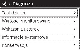 Menu instalacji solarnej zostały wyczerpująco opisane w instrukcji zastosowanego modułu. W menu Ustawienia solarne w przypadku wszystkich instalacji solarnych dostępne są podmenu podane w tab. 9.