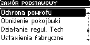 Instrukcja obsługi TEMP. DLA -20 TEMP. DLA -10 TEMP. DLA 0 TEMP. DLA 10 Krzywa grzania jest to krzywa według której wyznacza się temperaturę zadaną sterownika na podstawie temperatury zewnętrznej.