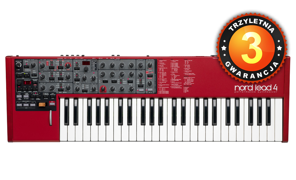 Informacje o produkcie Clavia Nord Lead 4 Cena : 7.999,00 zł Producent : Clavia NORD Nord Lead to klasyka wśród syntezatorów tej firmy.
