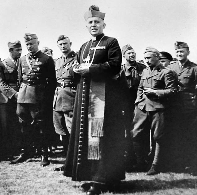 E. Lubojańska, Biskup Polowy Wojska Polskiego Józef Gawlina 213 W lutym 1943 roku Józef Gawlina wyruszył w podróż po Stanach Zjednoczonych, gdzie spotkał się m.in. z prezydentem Franklinem Rooseveltem.