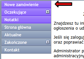 Na nowej stronie wybierz Notatka w postępowaniu do 1000 euro. Wyświetli się formularz do sporządzenia notatki. 3.