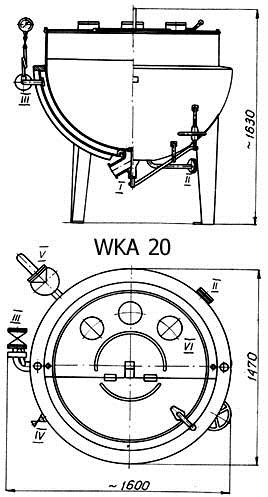 Rysunek 1.11. Kocioł warzelny poj. 500 l Źródło: http://www.andziak.com/html_pl/index.php?id=kotly Rysunek 1.