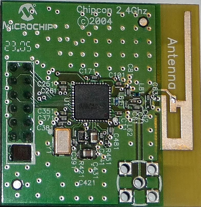 Moduły z układem CC2420 24.