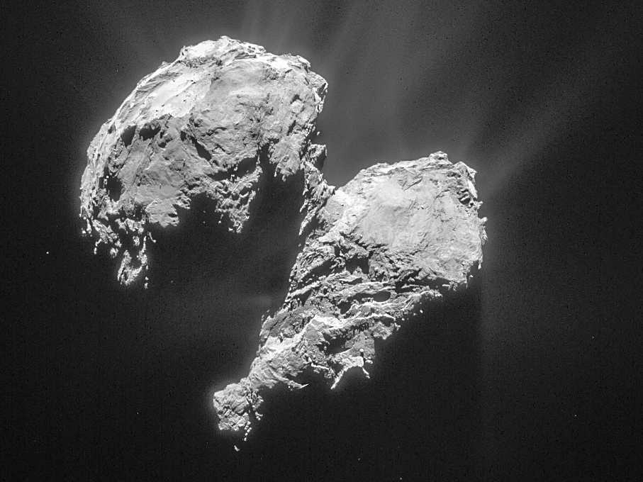 sonda Rosetta 2004 2016 swą misję wokół komety