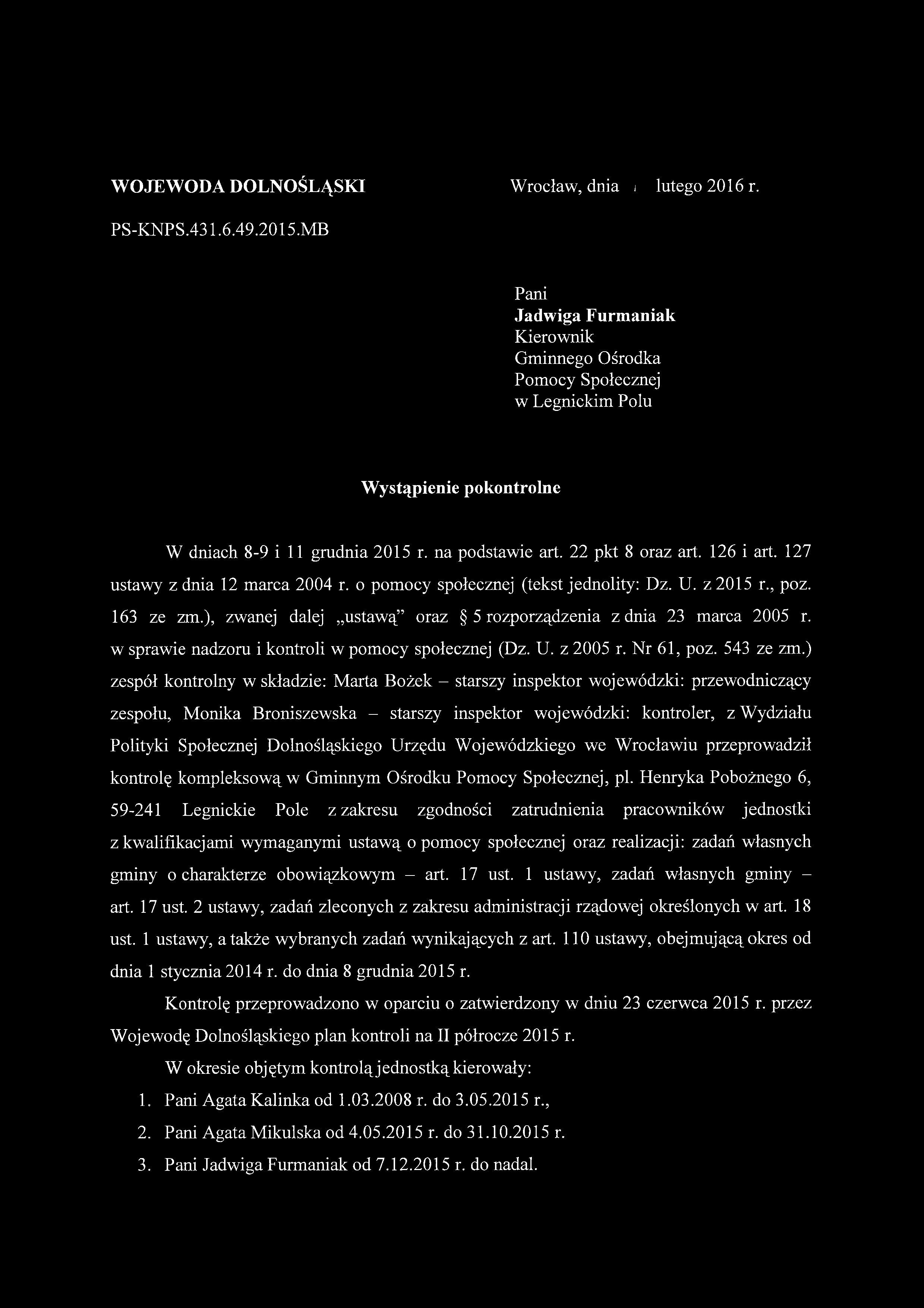 127 ustawy z dnia 12 marca 2004 r. o pomocy społecznej (tekst jednolity: Dz. U. z 2015 r., poz. 163 ze zm.), zwanej dalej ustawą oraz 5 rozporządzenia z dnia 23 marca 2005 r.