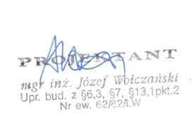 Józef Wołczański Legnica, dn. 13.11.2012 r (imię i nazwisko) (data) Nr ew.