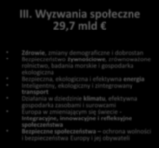 Wsparcie innowacji w MŚP Finansowani ryzyka instrumenty kapitałowe i dłużne III.