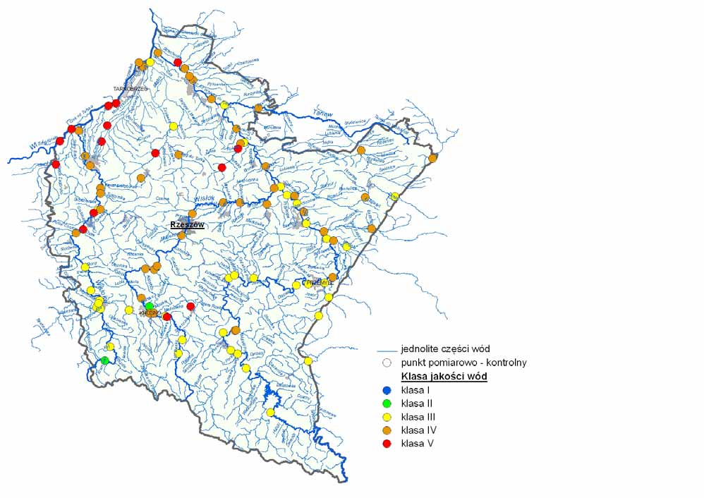 MONITORING WÓD KLASYFIKACJA JAKOŚCI POWIERZCHNIOWYCH