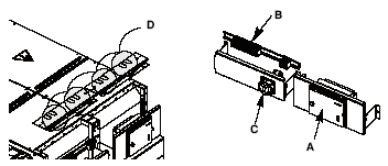 Połączyć razem szyny uziomowe (śruby HM8x30) Uziemić rozdzielnicę w jeden z dwóch wyżej zilustrowanych sposobów.