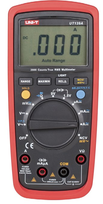 Miernik uniwersalny UT139A - MIE0154 UT139B