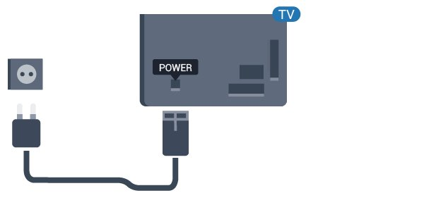 Telewizor pochłania bardzo mało prądu w trybie gotowości, jednak jeśli telewizor nie jest używany przez długi czas, to odłączenie przewodu