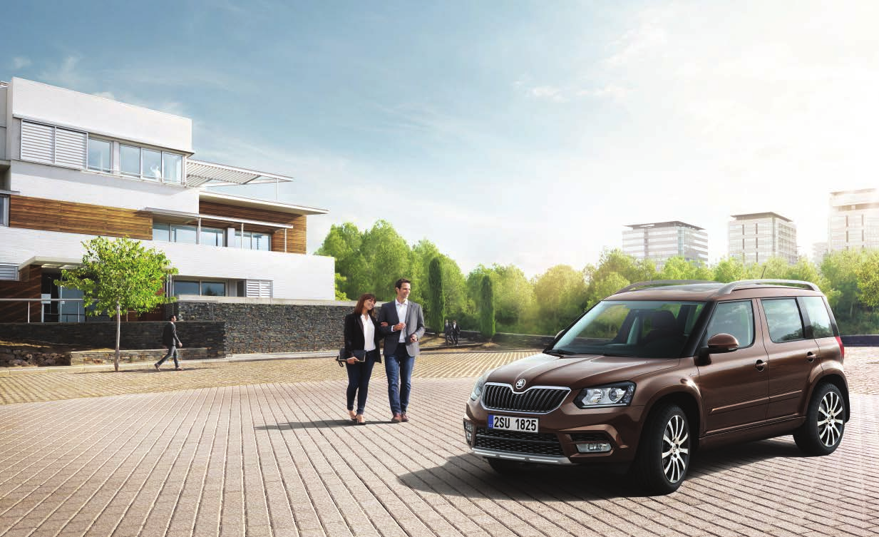 Rok modelowy 2017 upust do 10 500 zł i pakiet przeglądów w standardzie* www.skoda-auto.pl/yeti 1.4 TSI/92 kw (125 KM) 4x2 99 050 zł 100 200 zł 1.4 TSI/92 kw (125 KM) 4x2 DSG 106 750 zł 108 050 zł 1.