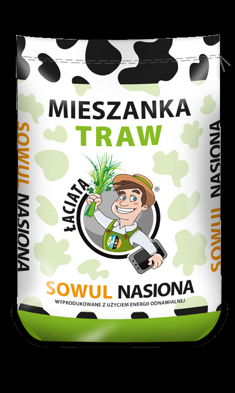 FIRMA ODPOWIEDZIALNA SPOŁECZNIE MIESZANKA ŁACIATA Firma Sowul & Sowul jako jedna z nielicznych firm nasiennych, do wytwarzania mieszanek traw, wykorzystuje odnawialne