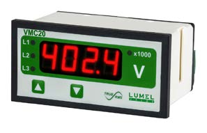 VMC20 miernik cyfrowy AC AC digital meter VMC20 umożliwia pomiar prądu lub napięcia przemiennego.