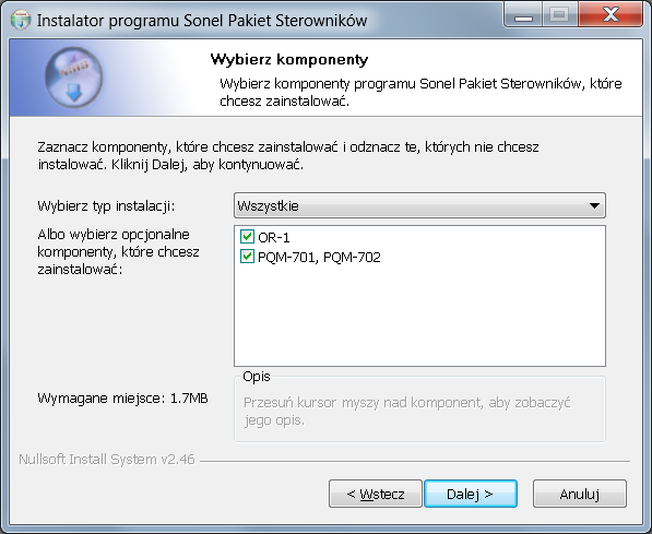 W przypadku systemu Windows XP należy wybrać opcję Zainstaluj oprogramowanie automatycznie (zalecane).