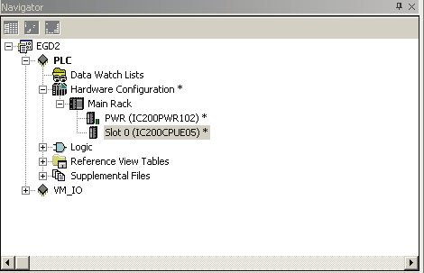 Skonfigurujmy właściwości Ethernet jednostki centralnej IC200CPUE05 (adres IP 192.