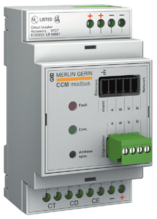 Dost pny jest równie zewn trzny modu umo liwiajàcy komunikacj z systemami opartymi na protoko ach: b Profibus, b Ethernet itd.