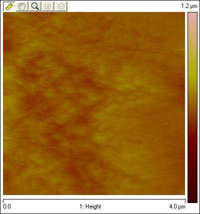 Name 02182347 Value Results poniżej 4x4 Image Surface Area 23.4 µm Image Projected Surface Area 16.3 µm Image Surface Area Difference 44.0 % Image Rq 30.7 nm Image Ra 24.